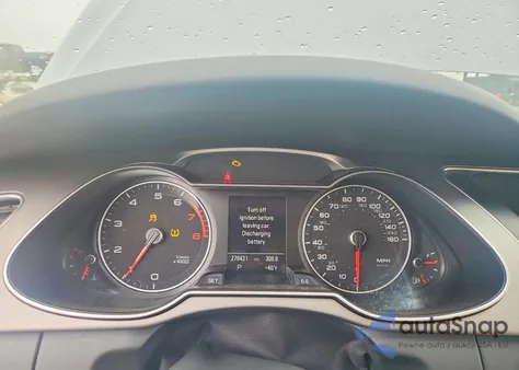 2013 Audi A4 Allroad Prestige z USA, uszkodzony, nr VIN WA1VFBFL2DA246396